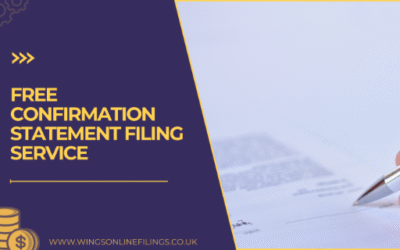 Free Confirmation Statement Filing with Our Accounting Package